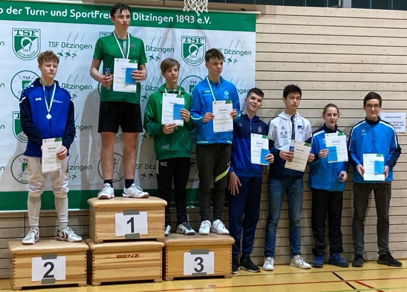 Siegerehrung Herren U17